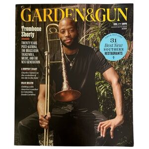 Garden and Gun Magazine August September 2025 Trombone Shorty Craig Melvin